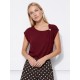 Camisetas y Polos	 Camiseta mujer adorno Tiffosi