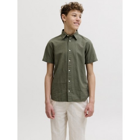 Camisa lino niño Jack & Jones