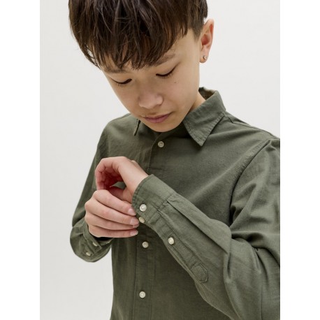 Camisa lino niño Jack & Jones