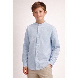 Camisa cuello mao niño Jack & Jones