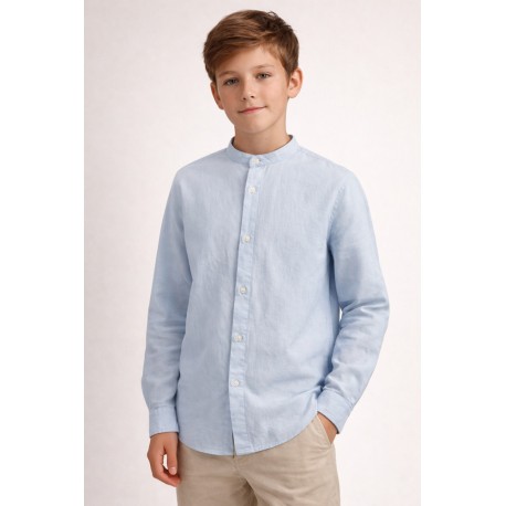 Camisa cuello mao niño Jack & Jones