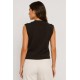 Top botones Tiffosi mujer