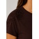 Camiseta mujer perforados Tiffosi