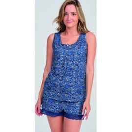 Pijama estampado Don Algodón