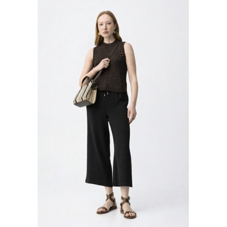 Pantalón cullote fluido Tiffosi mujer