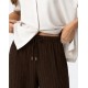 Pantalón cullote fluido Tiffosi mujer