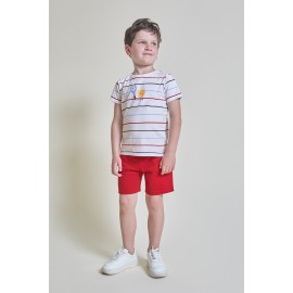 Conjunto rayas niño Street Monkey