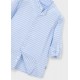 Camisa niño rayas cuello mao Mayoral