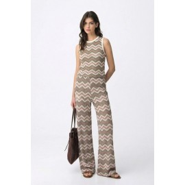 Pantalón hilo "Zig-Zag" mujer Tiffosi