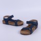 Sandalia niño velcro marino