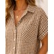 Camisa mujer cuadros vichy