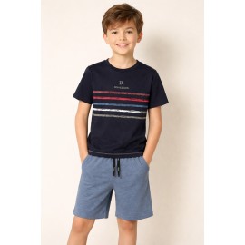 Pijama niño rayas Don Algodón