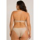 Bikini bandeau brillo mujer