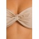 Bikini bandeau brillo mujer