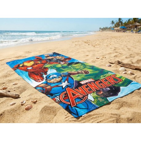 Toalla playa Avengers microfibra