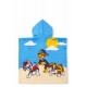 Poncho toalla microfibra Patrulla Canina