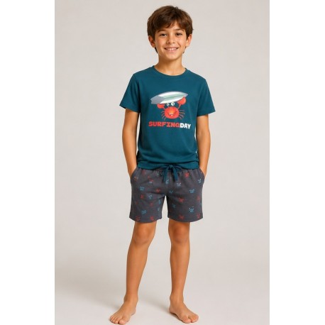 Pijama niño "Cangrejos"
