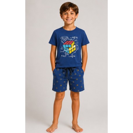 Pijama niño "Cubo rubik"