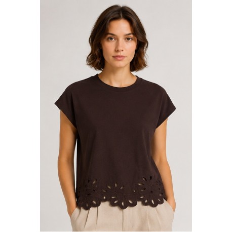 Camiseta bordados mujer Tiffosi