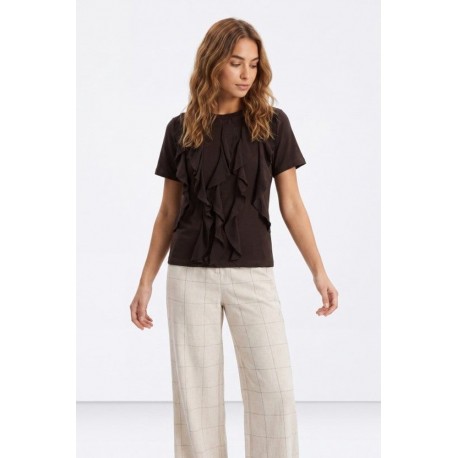 Camisetas y Polos	 Camiseta mujer volantes Tiffosi