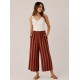 Pantalón bucanero rayas mujer