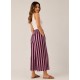 Pantalón bucanero rayas mujer
