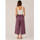 Pantalón bucanero rayas mujer