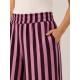 Pantalón bucanero rayas mujer