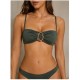Bikini bandeau mujer hebilla