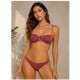 Bikini bandeau mujer hebilla