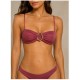 Bikini bandeau mujer hebilla
