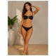 Bikini bandeau mujer hebilla