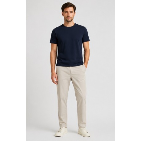 Pantalón chino algodón hombre