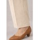 Pantalón mujer liso bolsillos