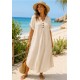 Vestido playa bambula mujer