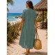 Vestido playa bambula mujer