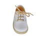Zapato lino con cordones 