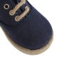 Zapato lino con cordones 