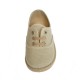 Zapato lino con cordones 