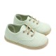 Zapato lino con cordones 