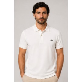 Polo básico hombre manga corta