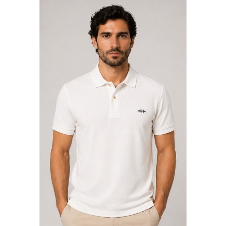 Polo básico hombre manga corta
