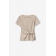 Camiseta mujer nudo Tiffosi
