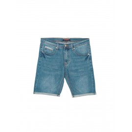 Bermuda denim hombre
