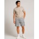Bermuda cargo hombre algodón