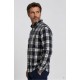 Camisa franela cuadros hombre