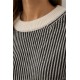 Jersey combinado rayas mujer Tiffosi