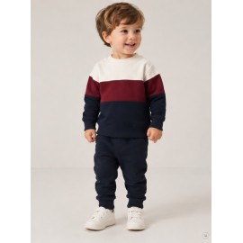 Sudadera tricolor niño Zippy