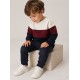 Sudadera tricolor niño Zippy