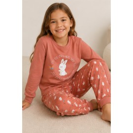 Pijama niña algodón "Conejos"